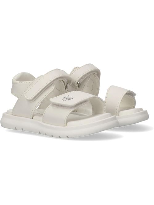 SANDALO VELCRO BIANCO CALVIN KLEIN | V1A2 83240 0326/100